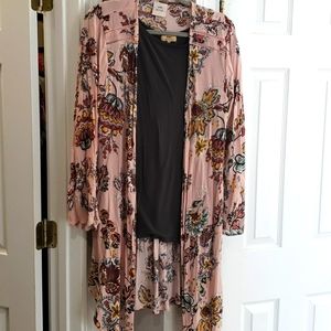 Long Sleeve Kimono/Cardigan